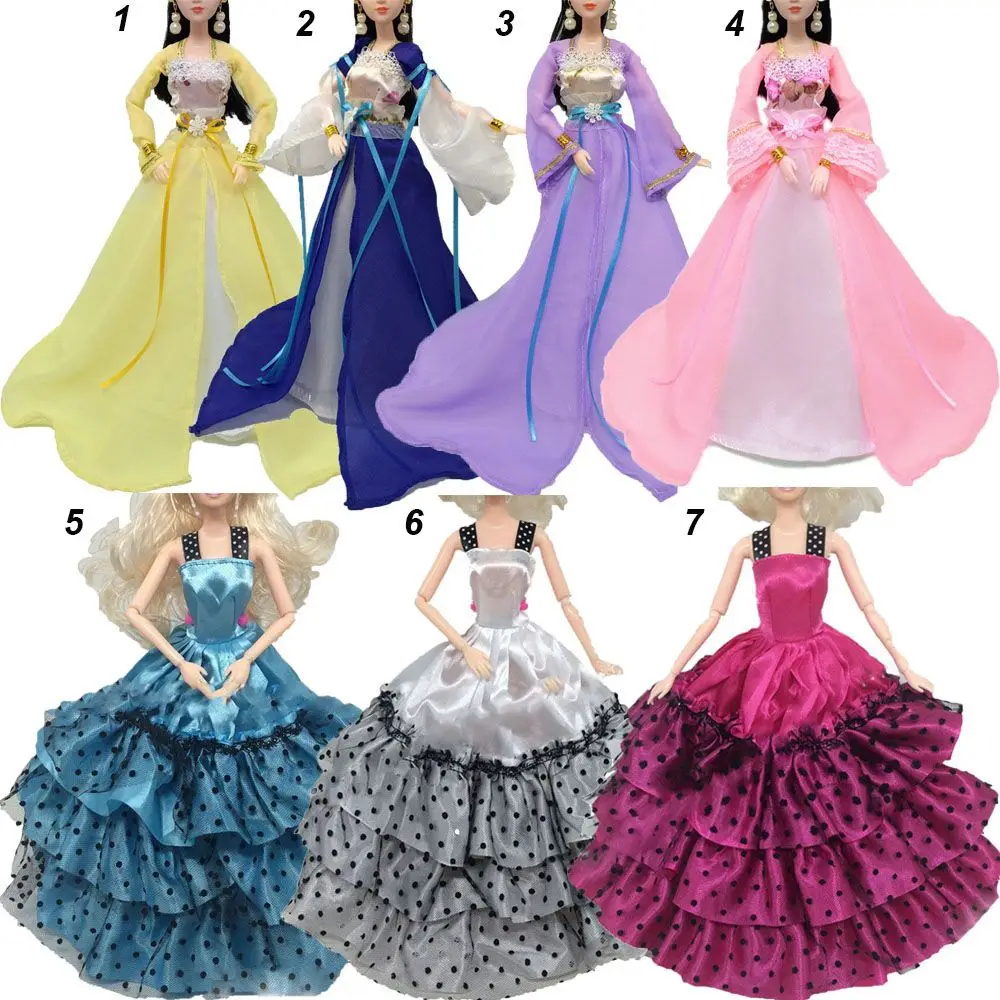 2022 neueste Alte Kleid Puppe Chinesischen Kaiserlichen Konkubine Gericht Fee Anzug Für 30cm Puppe Zubehör Mädchen Prinzessin Puppen Kleidung – Detail 1