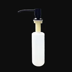 Kitchen Sink Counter Top Soap Dispensor 304 Stainless Steel From The Top Built In  Head Hand Press Soap Dispenser Bottle 300ml