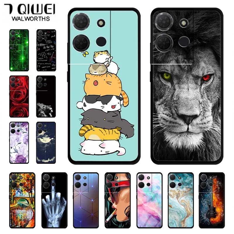 Luxury Shockproof Silicone Phone Case - Soft TPU Protective Cover
