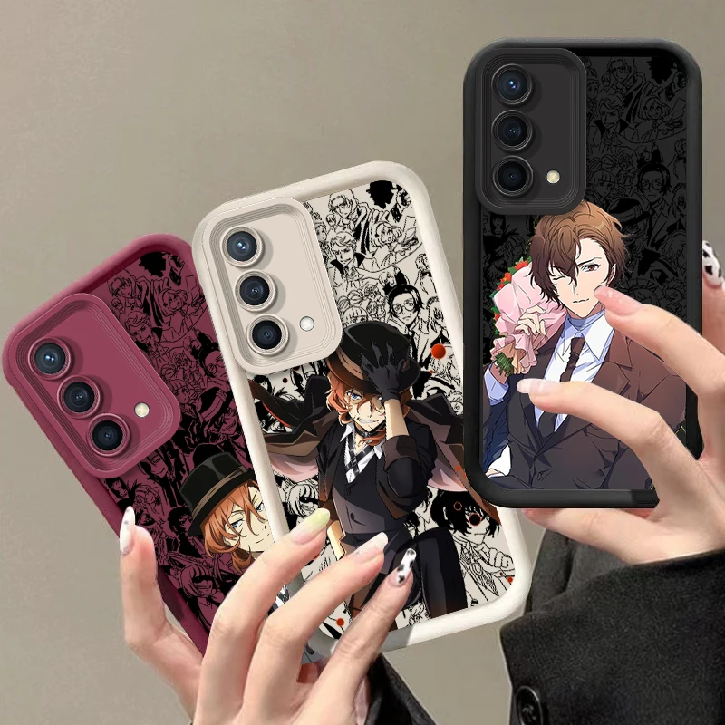 Anime Bungo Stray Dogs Per Reno X5 X3 10 8T 7Z 6 5 Pro Plus Pro 4G 5G Eye Ladder Custodia Per Telefono