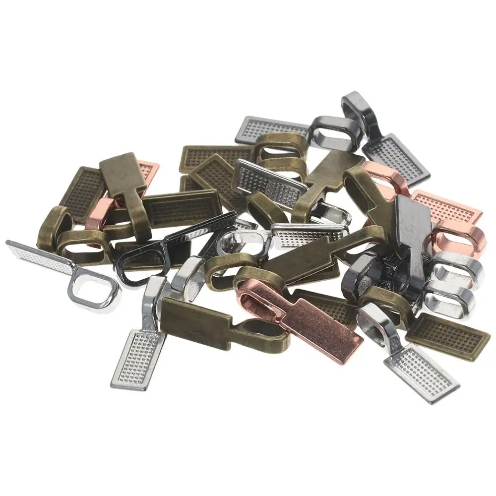 

Alloy Glue on Bails for Pendants Mix Colors 26*8mm Bail Scrabble Jewelry Pendant Bail Assortment Kit