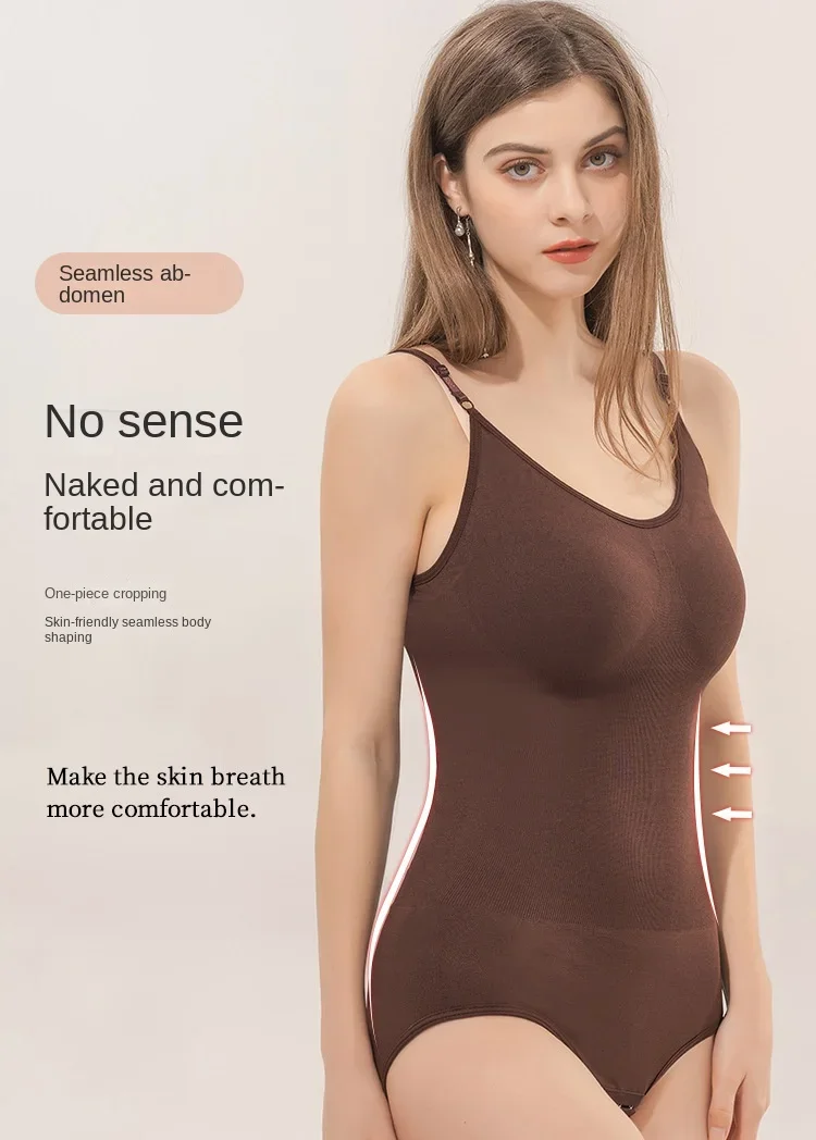 Description Picture 2 of itemDropship Shapewear Bodysuits Woman Binders Body suit Full Body Shapers Corset Tummy Control Slimming Sexy Push Up Bra Thongs
