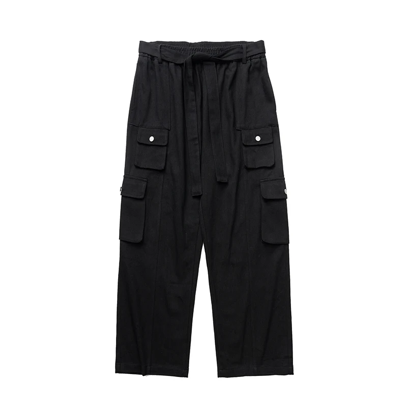 

Side Pocket Men's Casual Pants 2022 Streetwear Men Harem Pants Large Size Jogging Mens Woman Overalls Sweatpants Trousers 5XL