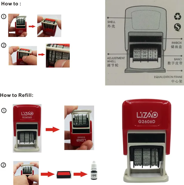 Custom Date Stamp for Teacher Signature, Seal Your Text, Your Name Self