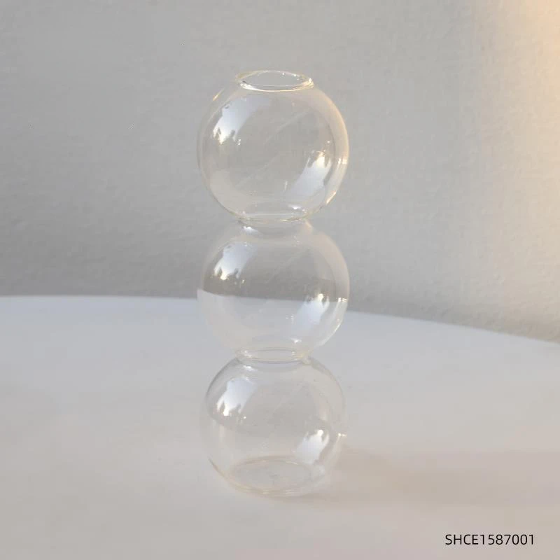 Nordic Glass Vase Decorative Home Accessory & Gift
