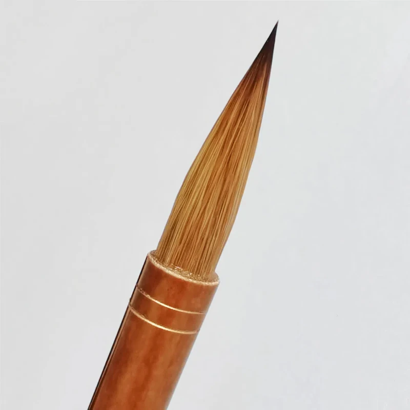 Hochwertiger Kalligrafie-Pinsel für gemischte Haartypen, mittelgroßer Pinsel für reguläre Schrift, professioneller Pinsel für laufende Kursivschrift, chinesischer Pinsel, Kunstbedarf – Detail 6