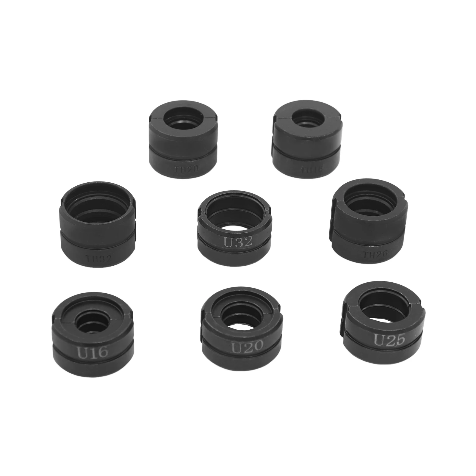 Hydraulisches Rohrpresswerkzeug, 10T Manuelle Zange, Rohrpresszange mit 8 Matrizen 16mm-32mm U-Typ & TH-Typ mit Koffer zum Pressen – Detail 8
