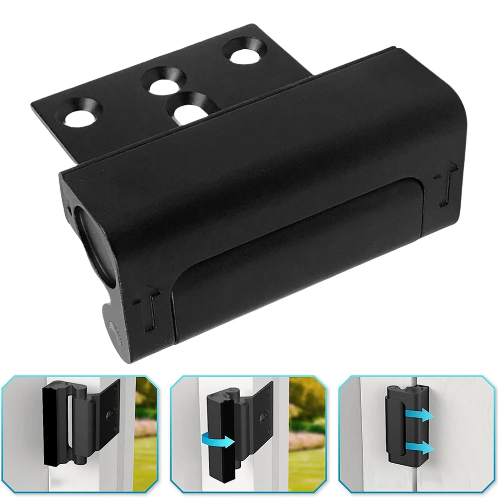 Description Picture 5 of itemHome Security Door Lock Childproof Reinforcement Safety Latch Anti-Theft Aluminum Alloy Door Locks for Inward Swinging