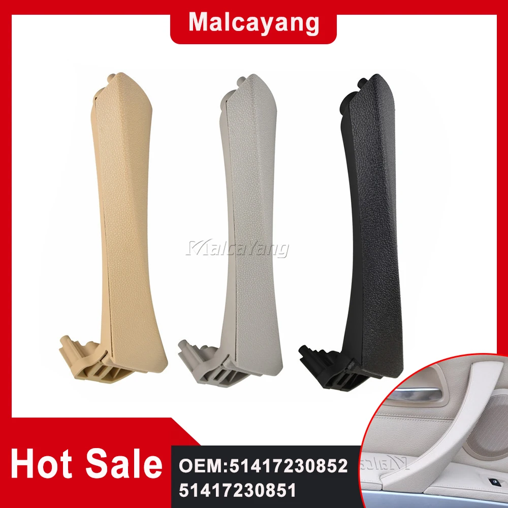 Ricambi Auto 51417230852 51417230851 Maniglie Interne Per Porte Interne Per Auto Pannello Trim Pull Per Bmw Serie 3 E90 E91 E92 316 318 320