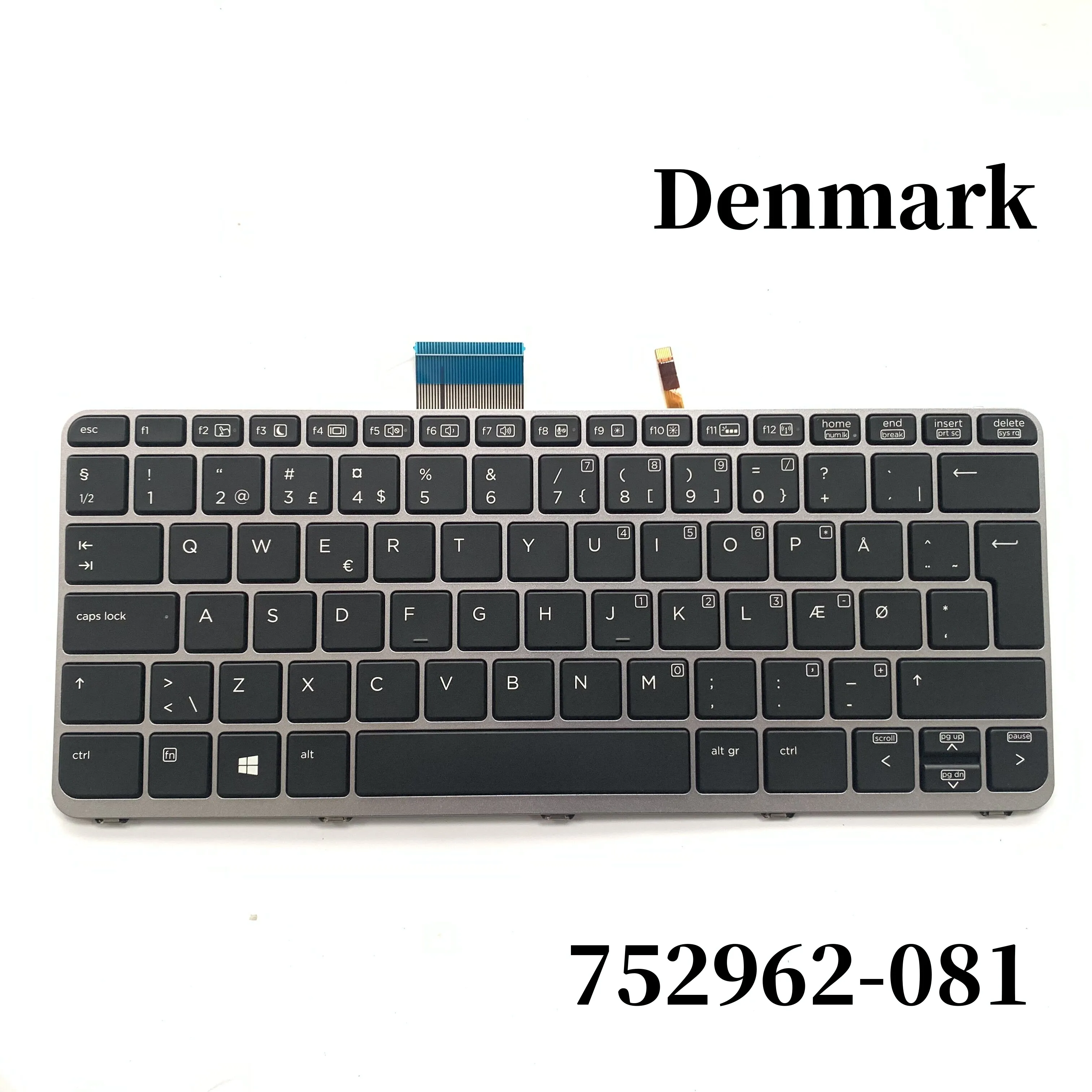 Premium Silver Backlit Keyboard