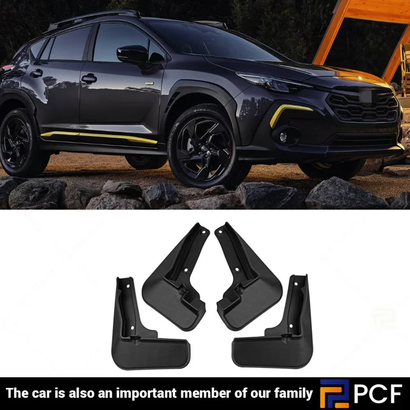SplashGuardsMudFlapsMudguardFender4PCSFitsSubaruCrosstrek2024