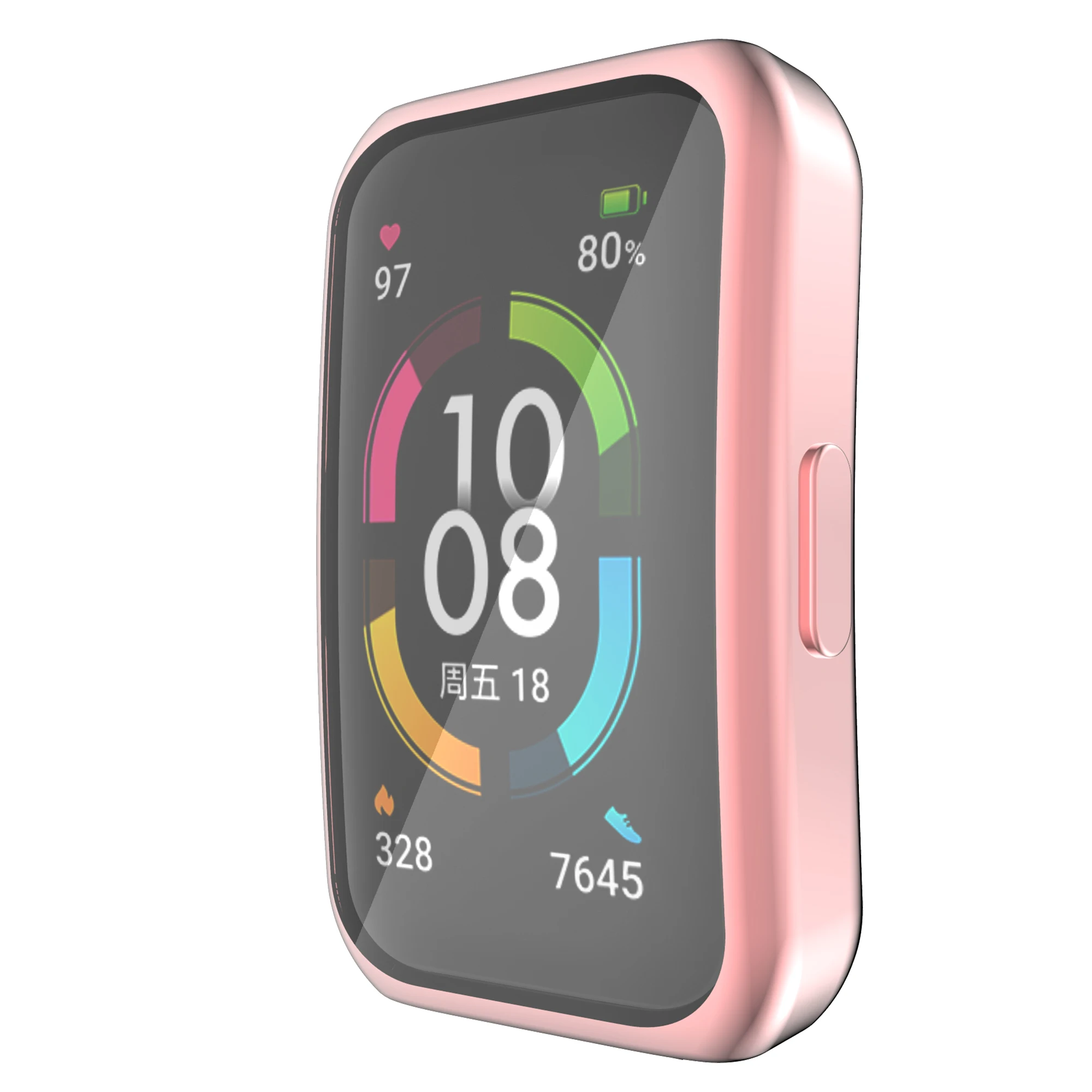 TPU Soft Protective Frame with Plating Finish - Full Screen Protector Shell