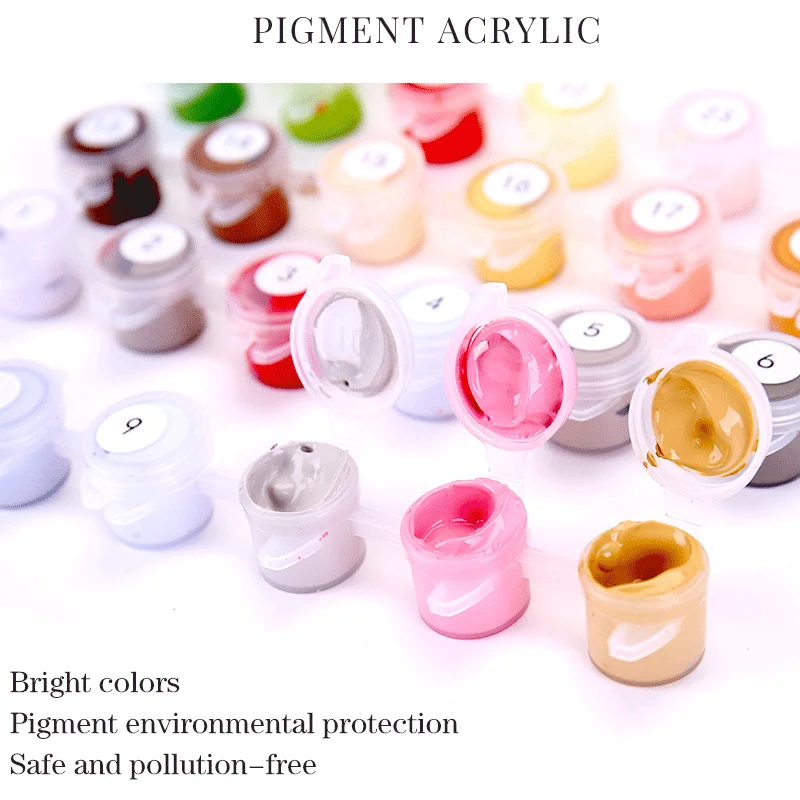 GATYZTORY DIY oil Painting By Numbers Kit scenery acrylic paint by numbers diy Numbers Painting art on Canvas By Numbers 4 GATYZTORY DIY oil Painting By Numbers Kit scenery acrylic paint by numbers diy Numbers Painting art on Canvas By Numbers 4