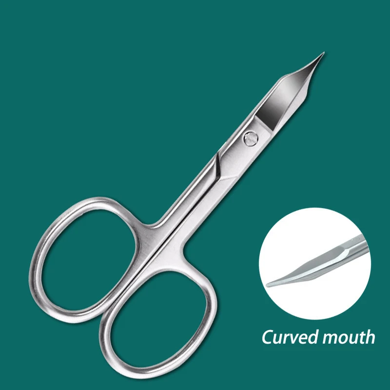 Professional Russian Manicure Stainless Steel Manicure Nail Cuticle Scissors Nail Trimmer Cuticle Remover And Nails Cutter stainless steel scissors manicure scissors beauty scissors