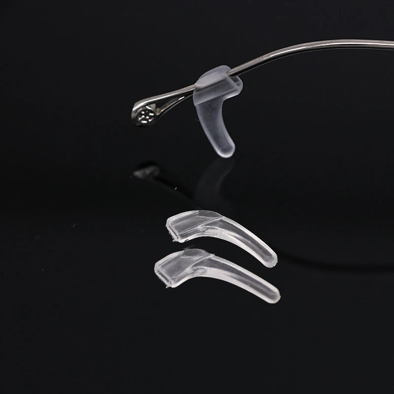 Puntali In Silicone Morbido Per Aste Degli Occhiali, 2 Pezzi. Ideali Per Riparare E Personalizzare Le Tue Montature.