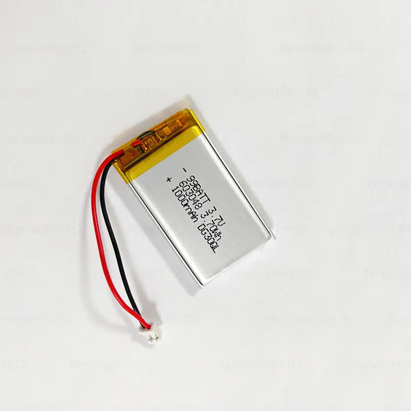 3.7V 1000mAh Rechargeable Lithium Batteries Polymer Cell For Game Console Controller Tendon Gun Bluetooth Headset