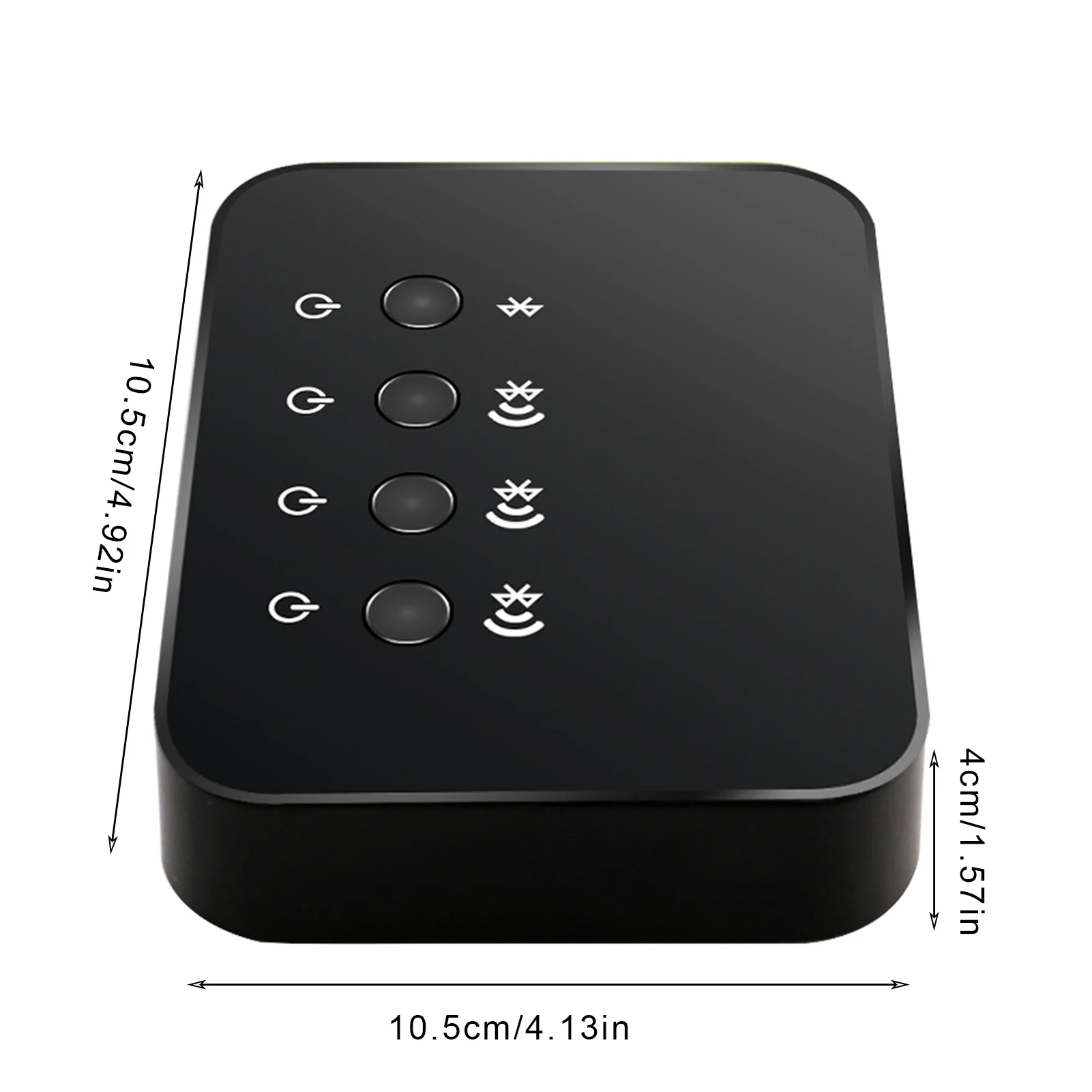 3-In-1 Blue-tooth Transmitter Portable Audio Receiver Audio Adapter Music Sharing Device Pairs 3 Devices Simultaneously