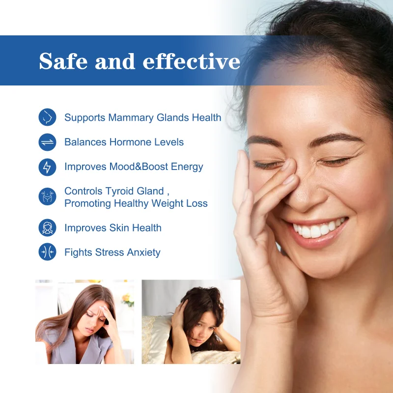 Estrogen Relief Cream for Women Menopause Balancing Hormone Levels Reducing Fatigue Hot Flashes Mood Swings Treatment 3