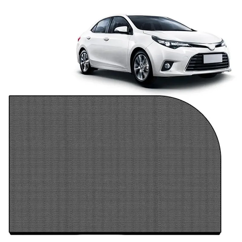 

Heat Insulation Car Window Sunshade Sun Visor Shade Sox Mesh Insulation Fabric Shield UV Protector Curtain For Car SUV