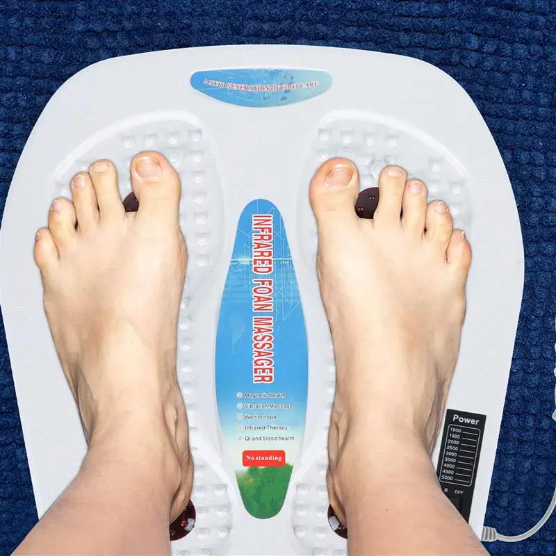 

1Pc Foot Massage Machine Far Foot Massager Multifunctional Foot Kneading Heating Massager 34X31CM EU Plug