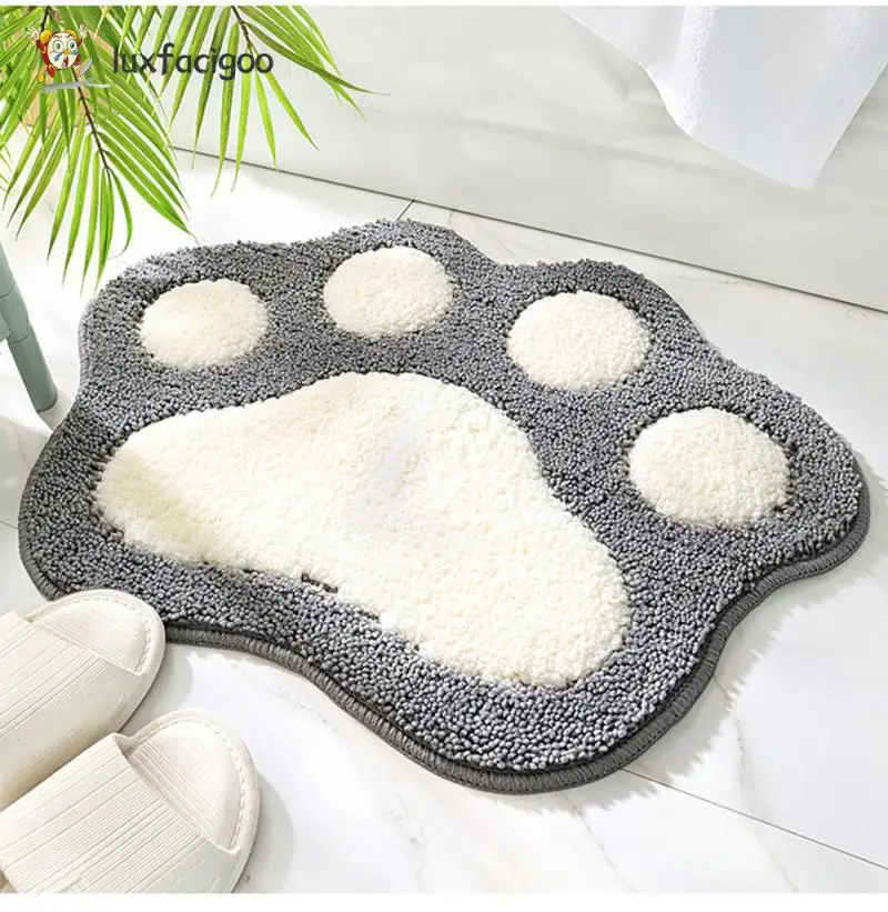 

Нескользящий коврик для ванной комнаты в форме ног, настенный коврик для ванной, коврик для двери, коврики для пола, Быстросохнущий коврик для машинной стирки, Новинка