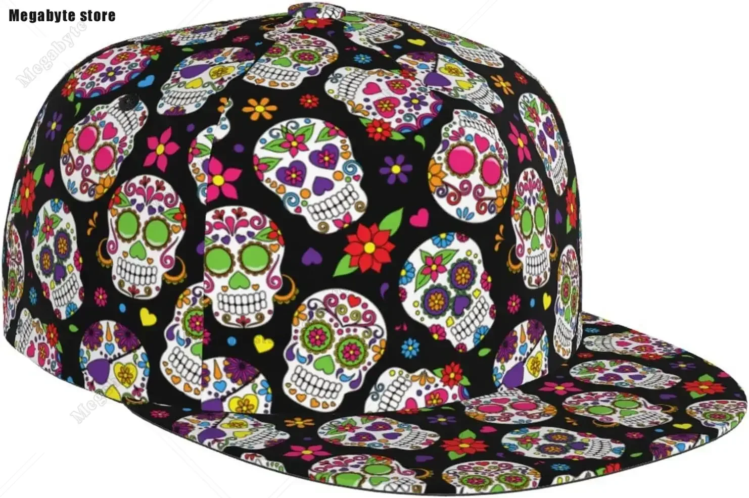 CAPPELLINO DA BASEBALL NERO CON LOGO GOTICO ROSSO E GRAFICA TESCHIO – Phobia Archive