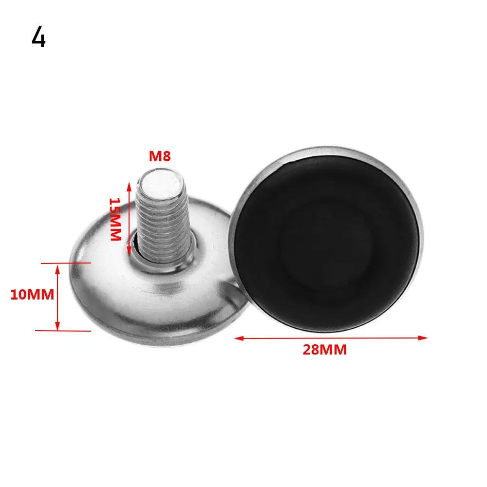 10-Pack Adjustable Anti-Skid Furniture Leveling Feet