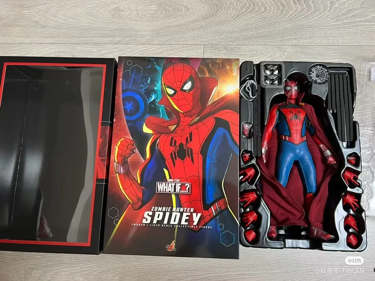 Hottoys Originali Tms058 1/6 Marvel Spider-Man Zombie Hunter Action Figure Model Toys