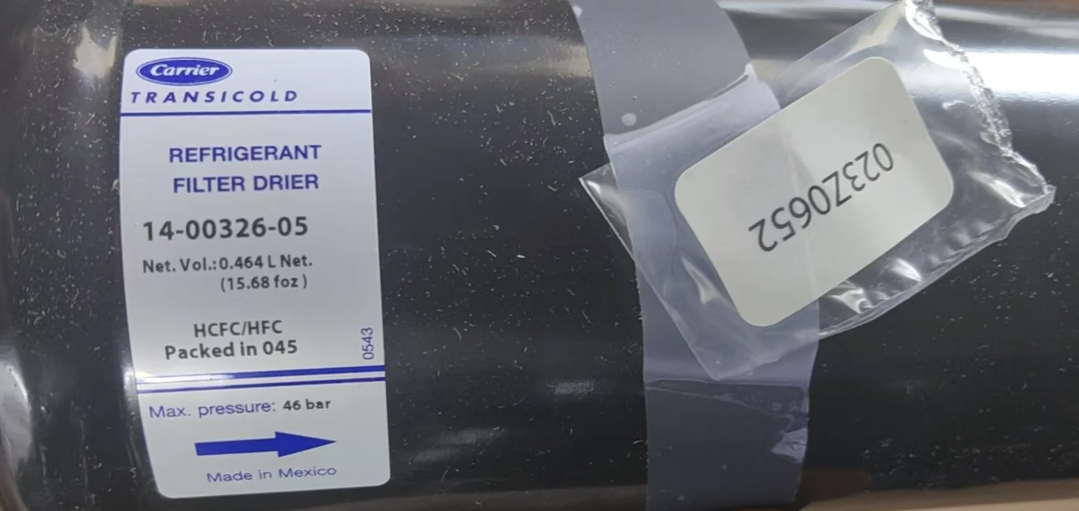 홍보 14-00326-05 (Danfoss DML304FS와 동일) 대부분의 캐리어 Transicold 냉동 장치용 필터 건조기