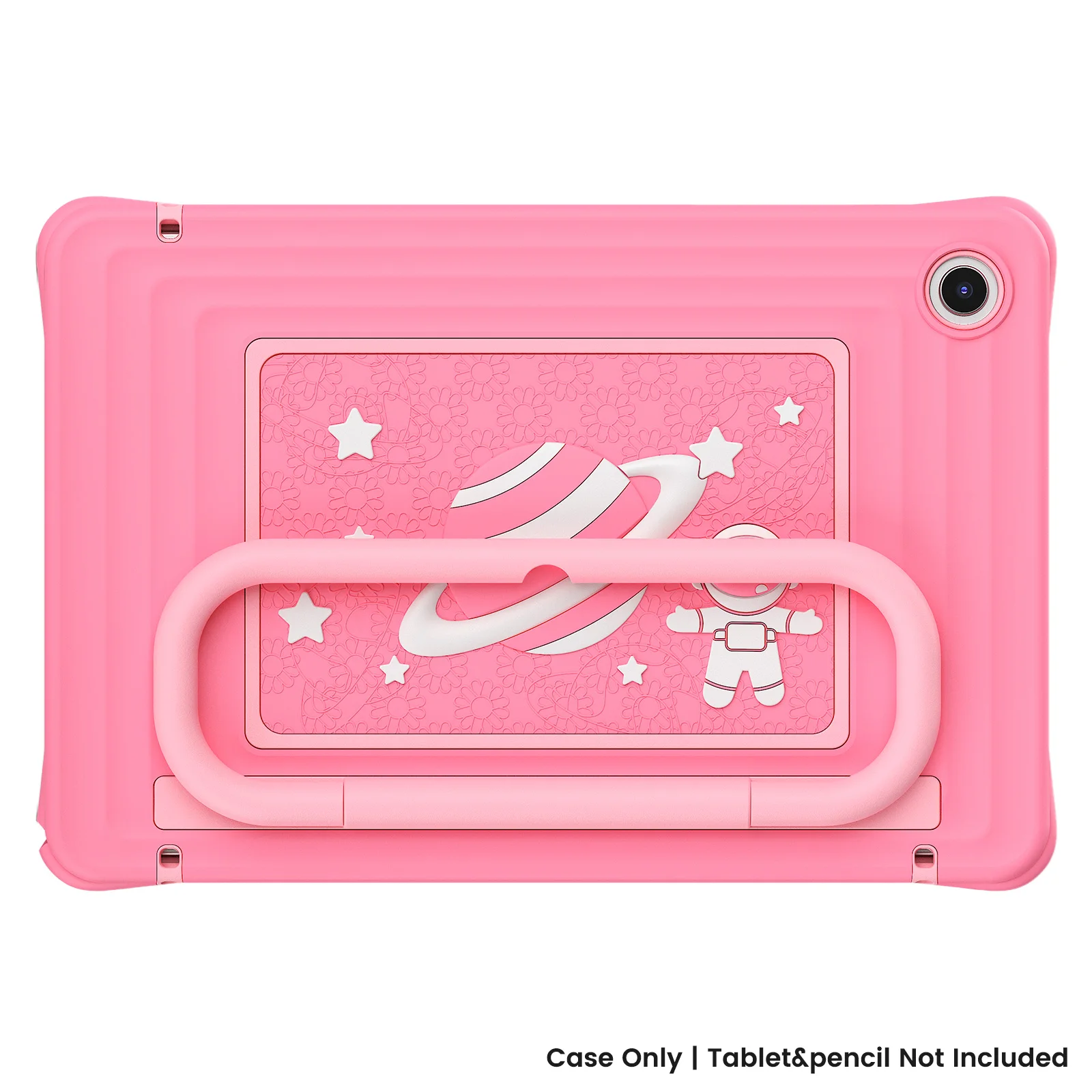 Kids Protective Case with Rotating Handle Stand and Soft Silicone Shockproof Cover