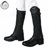 onlyChildren's cowhide Equestrian leg warmers Chappus comfortable and breathable Equestrian Chaps Knight's equipmenthorse riding 5