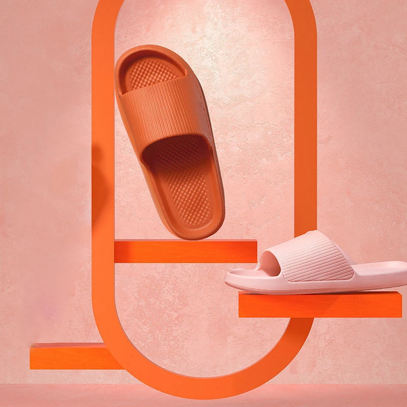 Sandals Slippers Flip Flops Fashion Men Women Anti Slip Wear Resistant EVA Thick Sole Comfortable Home Bathroom