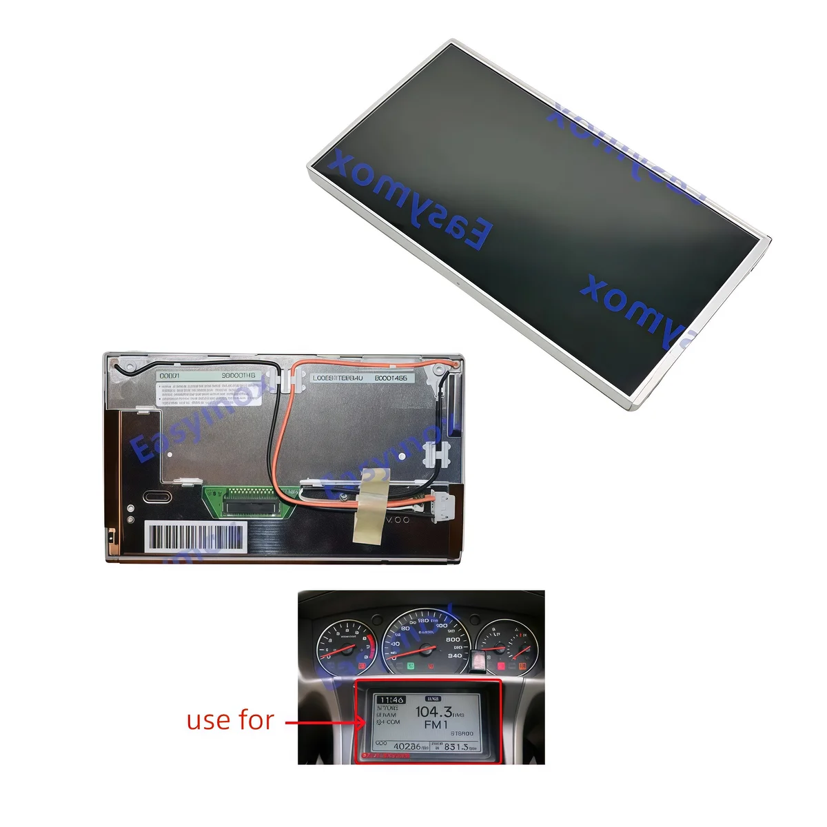 Nueva Pantalla LCD de Repuesto LQ065T9BR54U para Honda GL1800 Goldwing 2007-2013, Panel de Visualización del Tablero de Instrumentos 1