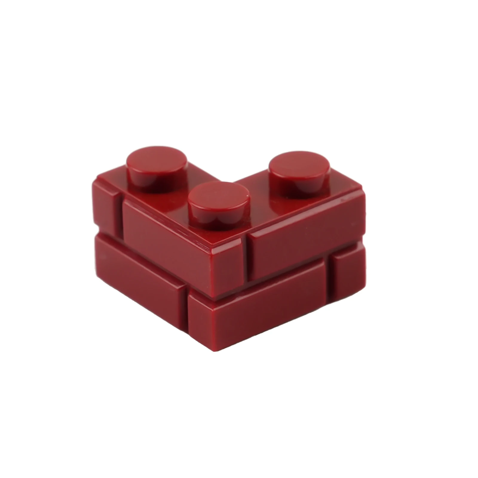 100g 고벽 두꺼운 MOC 빌딩 블록 대량 과립형 1x2 직각 1x3 1x4 도트 15533 벽 조립 모델 블록 DIY 장난감