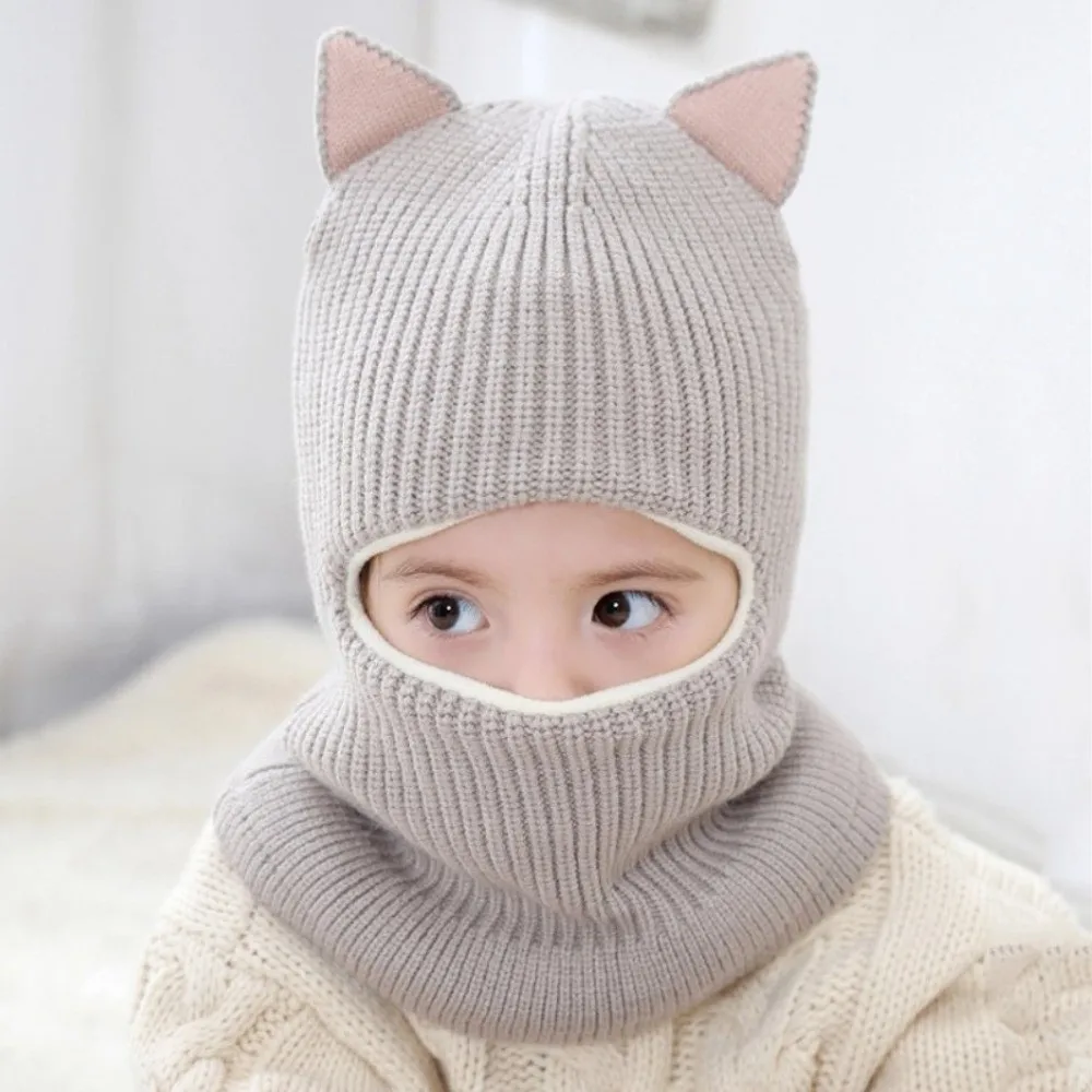 Soft Polyester Winter Balaclava Hats for Kids