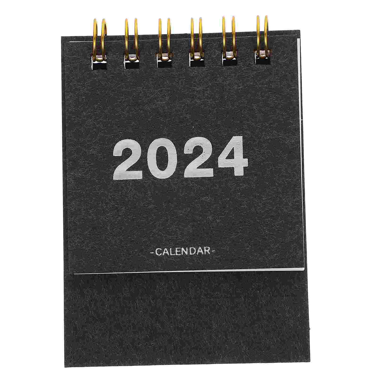 Mini Calendar Desktop Calendar Cartoon Daily Weekly Scheduler Planner Desk Monthly Plan Notebook Calendar Top Decoration daily planner 2024 wall calendar 18 months weekly schedule stationery supplies home decoration office stationery