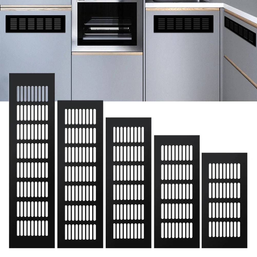 Ventilation Grille 60mm Air Vent Aluminum Alloy Cabinet Easy To Install