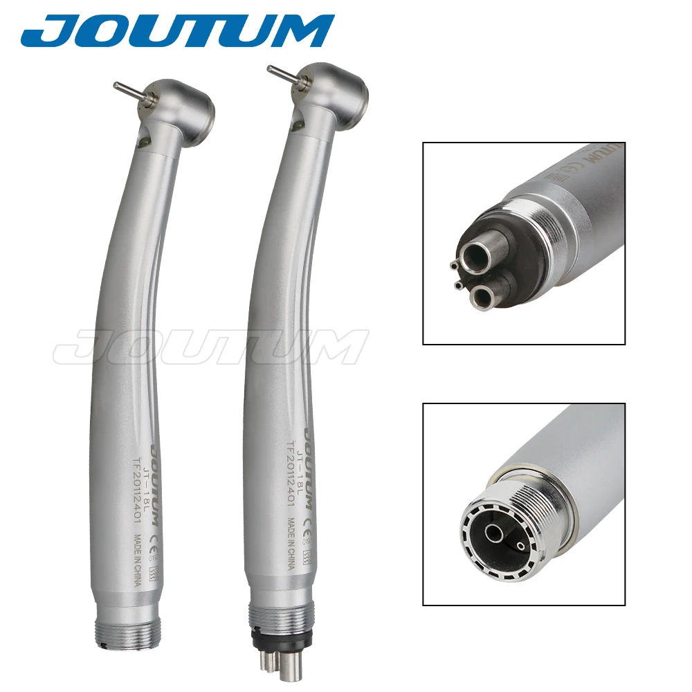 Joydental LED E-Generator Fiber High Speed Air Turbine Handpiece – 2/4 Hole (Fits NSK)