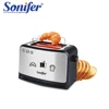 1 Pcs Plug-In Sonifer Toaster Model Sf-6088 2 Pieces Cool Touch Toaster 3 Functions: Defrost, Reverse Heating, Canceling 7 Degrees for Brown Control, Automatic Pop-Up and Automatic Pop-Up, Sliding Debris Tray 1