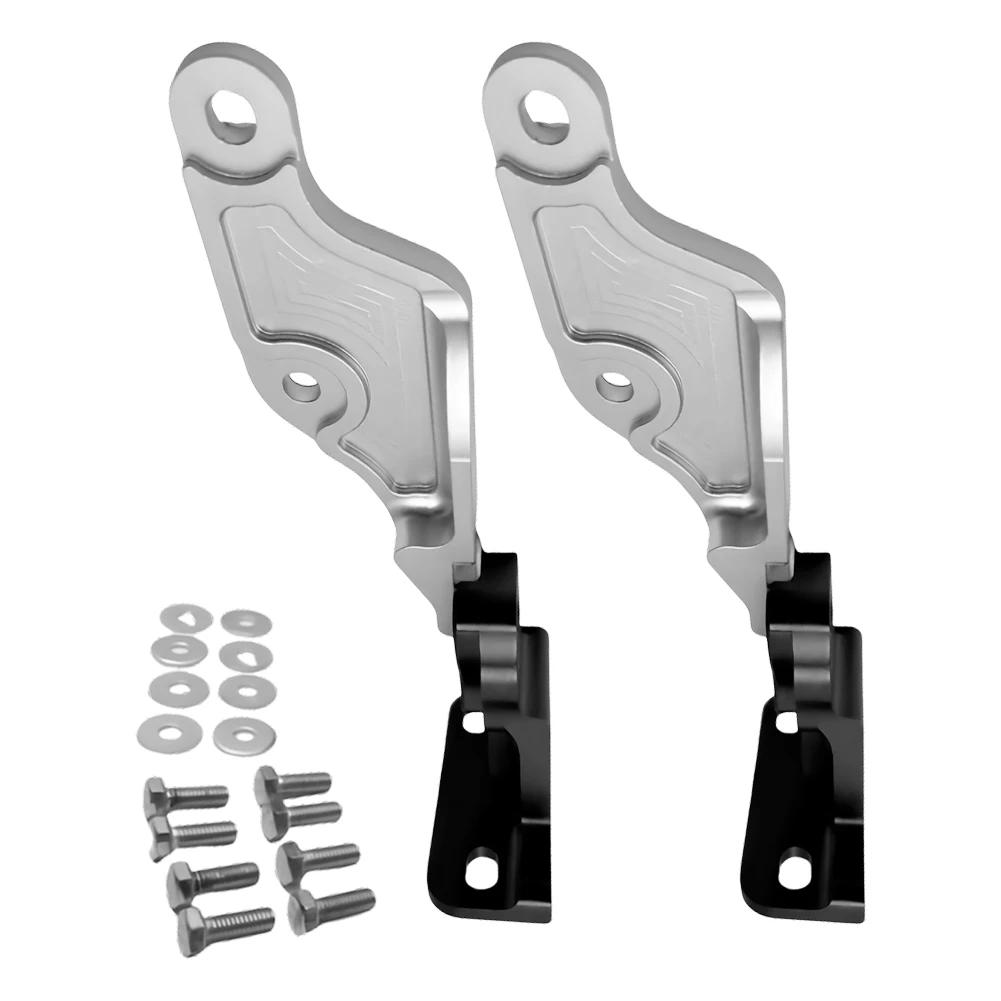 알루미늄 퀵릴리즈 후드 힌지 래치, 혼다 아큐라 RSX DC5 02-06 용, 자동차 액세서리, 2 개