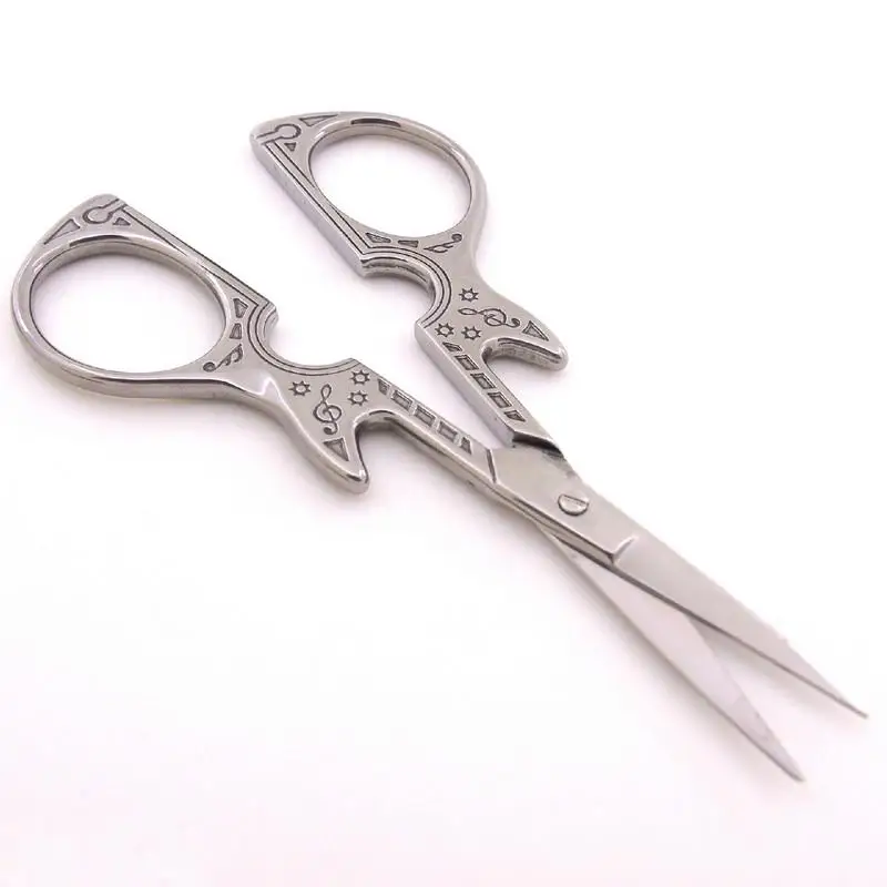 Sewing scissors 1PC Stainless Steel Vintage Guitar Pattern Tailor Scissors