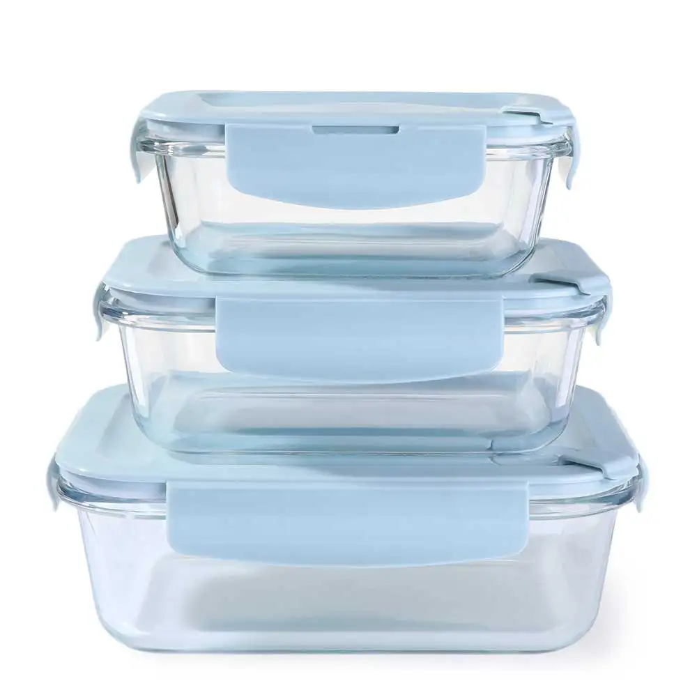 Freezer Dishwasher Extra Large Microwave Oven Safe Glass Lunch Box