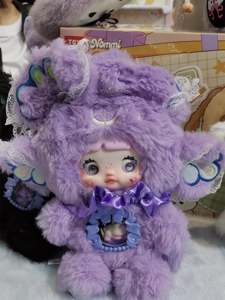 ☆シークレット☆Nommi V8 パープル Genuine Nommi Baby-Sweetheart Bunny Series V8 Vinyl Face Blind Box