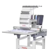 New 2-Year Warranty Single Head Industrial Automatic Digital Embroidery Machine 1200 RPM 350*500mm Computerized Operation 6