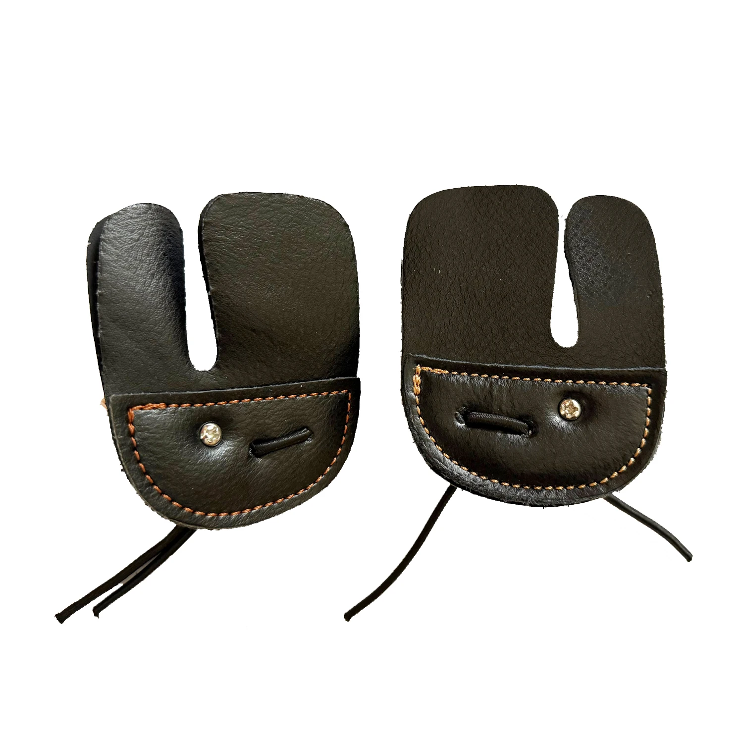 Protège-doigts archerie cuir vache double couche pêche arc droit gauche équipement