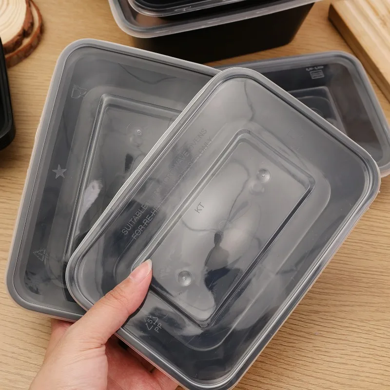 Premium Leakproof Food Storage Bento Boxes with Lids - Disposable Meal Prep Containers