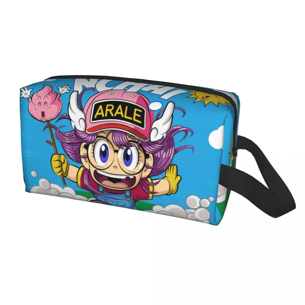 

Дорожная Сумочка для туалетных принадлежностей Dr. Slump, милый Arale Norimaki, Аниме Манга, косметический Органайзер для макияжа для женщин, косметический набор для хранения косметики