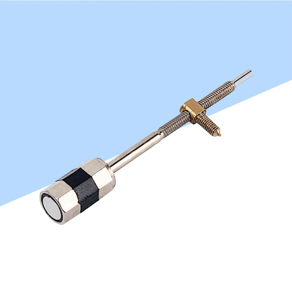 2pcs Metal Cello Bow Screw Stringed Instruments Accessories Cellist Musical Instrument Parts BA23 (Silver) cello support parts