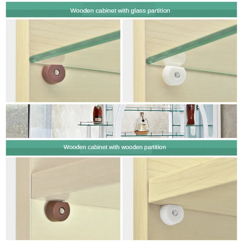 50 Reggimensola In Metallo Con Guaine In Gomma - Supporti Per Mensole, Capacità 20kg - Foto 5