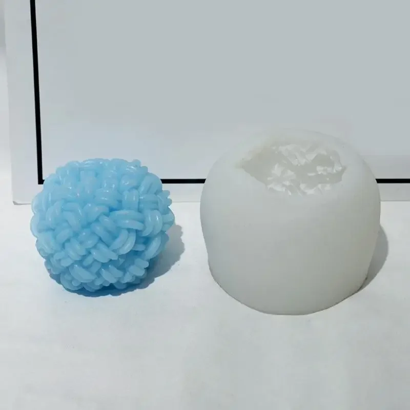 A3PA 에폭시 수제 비누 금형 원사 공 장식 금형 DIY 장식 비누 용융 수지 점토 만들기